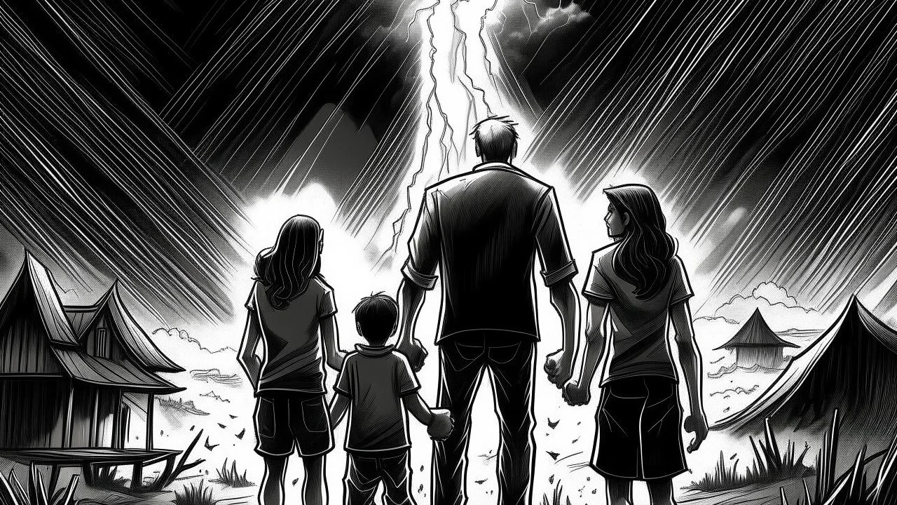 In this detailed chapter, the family members begin to understand the importance of the present moment, as they understand that they are facing the last chance to break the power of the terrifying curse that threatens to destroy them. Ideas are accelerating, priorities are becoming clear, the boards of both danger and opportunity are rising. They stand together in a dark place, where their faces are illuminated by a dim light emanating from the candles of hope. They look intently at each other,