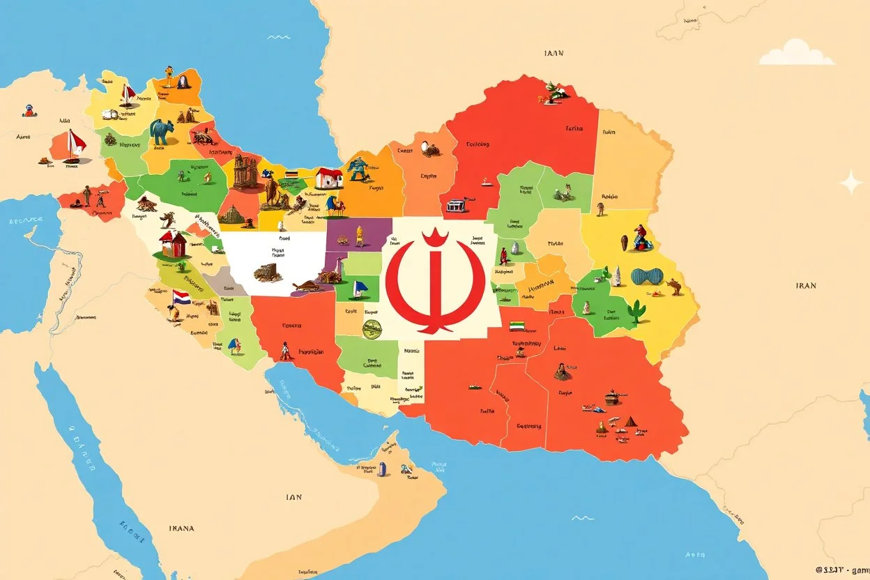 pop art pixels Iran - map the great game Iran’s history is a patchwork of empires, invasions, cultural renaissances,