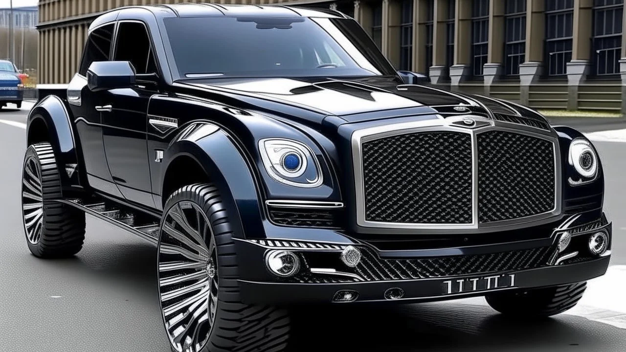 Cross between a Bentley and a Ford F350 Super Duty