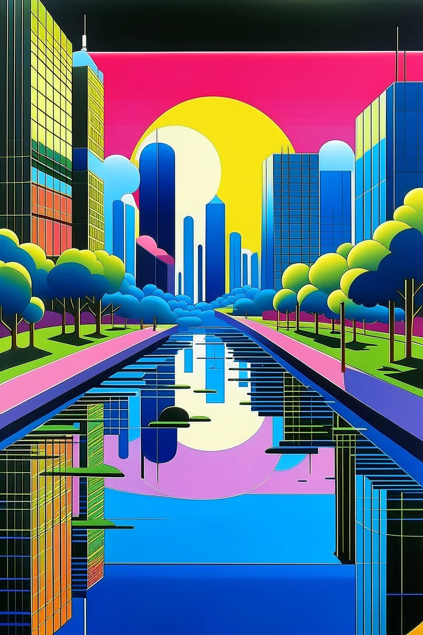 acceptance in the style of Hiroshi Nagai