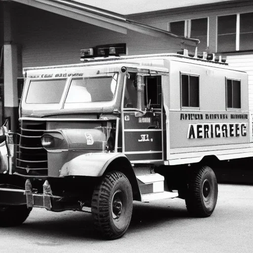 American Emergency vehicle