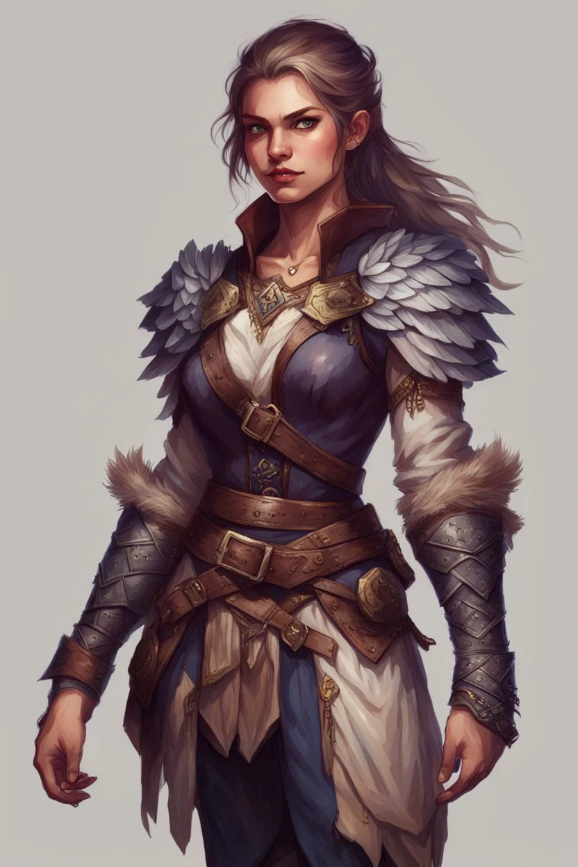 dnd half eagle half female human