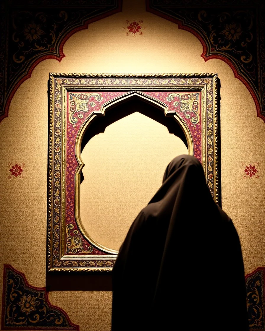 photo frame persian art