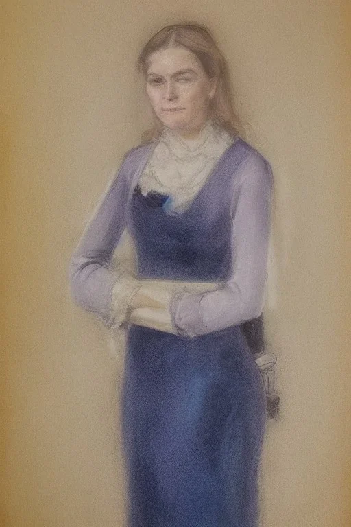 portrait, lady, full body shot, medium shot, DanishPastel