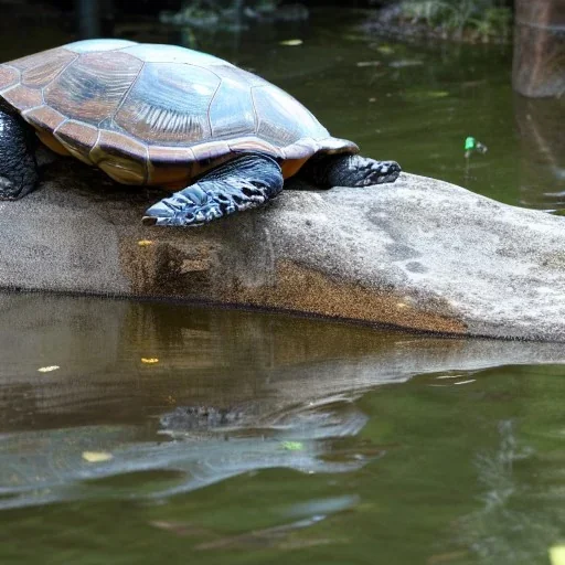 turtle crossing bridge