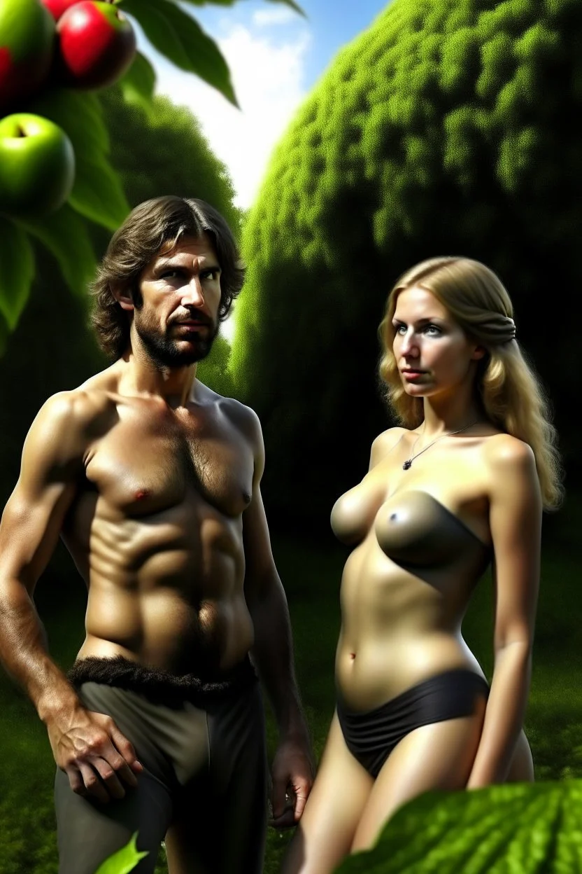 realistic adam and eve