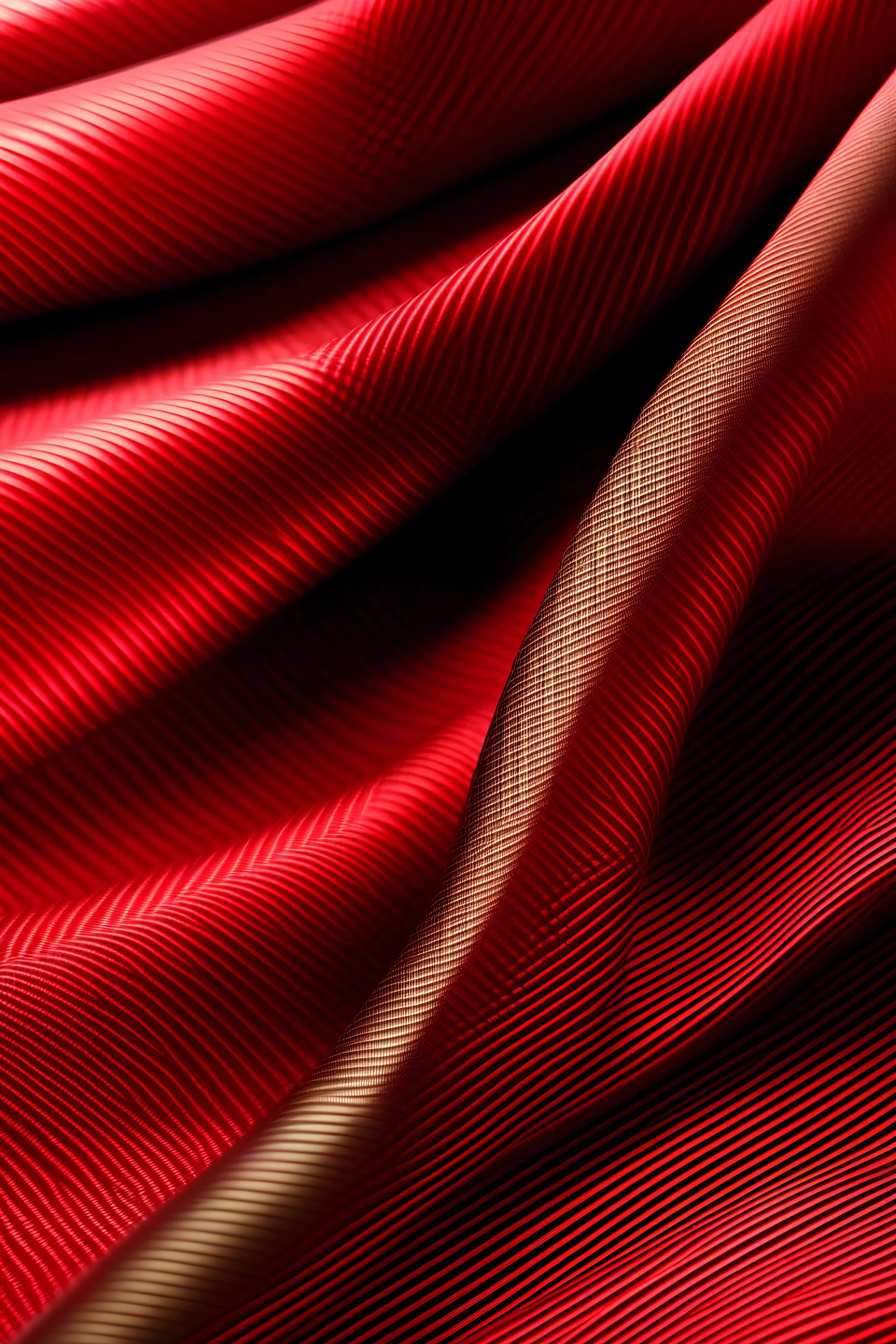 course red fabric