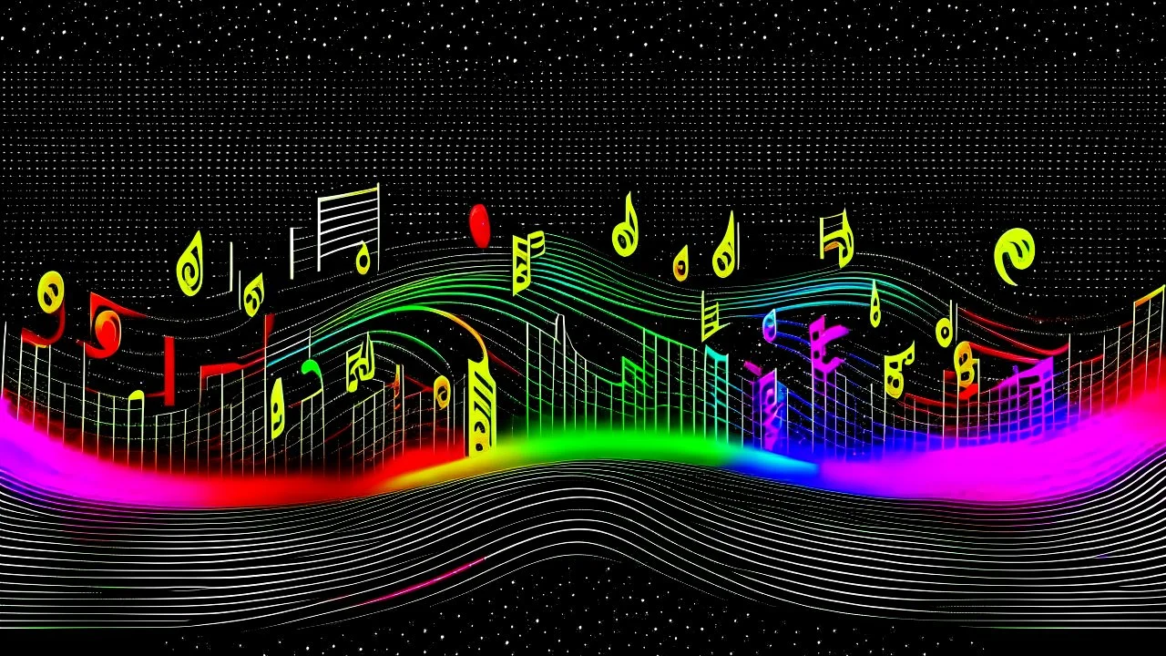 صورة ملهمة تُعبّر عن تأثير الموسيقى على العقل والعواطف. تتجلى النغمات المتلألئة والخطوط الموسيقية في توليد موجات من اللون والحياة. تتداخل الألوان والأشكال بشكل مميز لتشكل عالمًا غامضًا من الصوت والشعور. استعد للغوص في عالم السحر الموسيقي واستكشاف كيف يؤثر في كل جزء من وجودك.