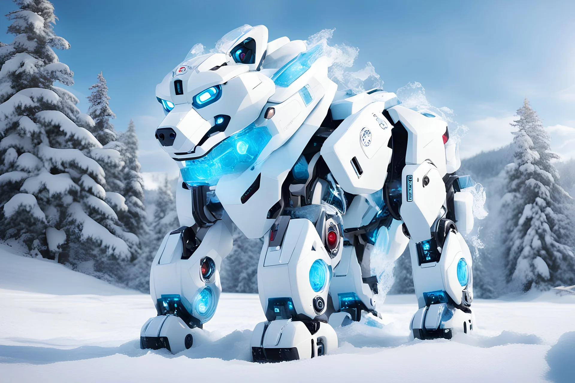 Tobot robot Ice Husky