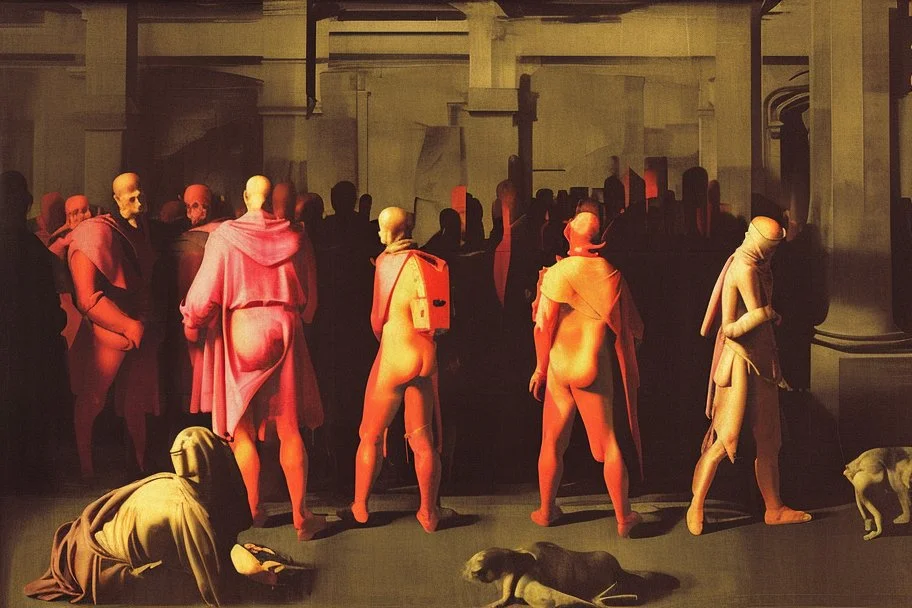 dark net by Pontormo