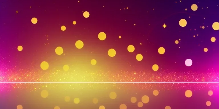 Abstract bokeh vectors background - gold, pink blurred glitter lights - banner, header, panorama