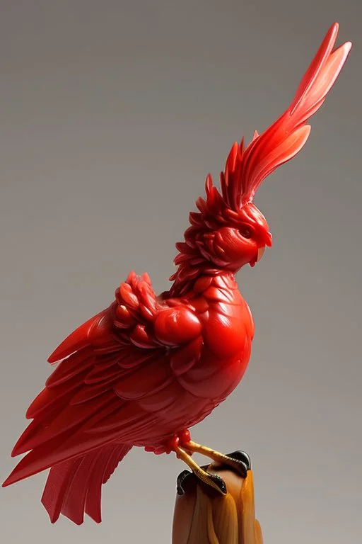 Vermilion Bird,HQ side photo