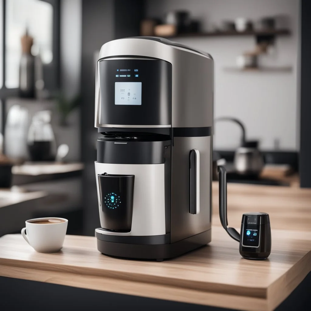 an internet of things coffee maker powered with ai