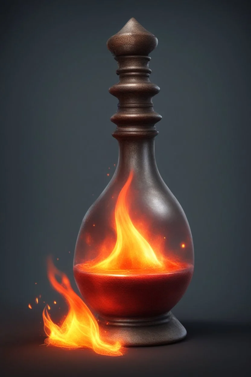 fire potion realistic