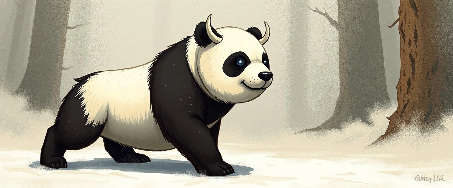 panda dog bison boxer kobold