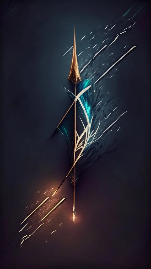 arcane arrow in a straight line