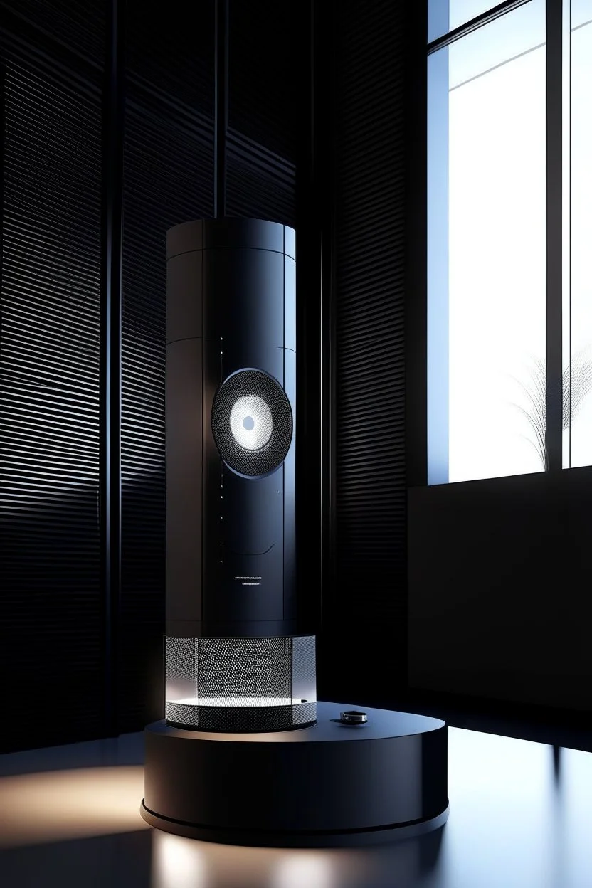 inspiration by stark tower + speaker with digital led