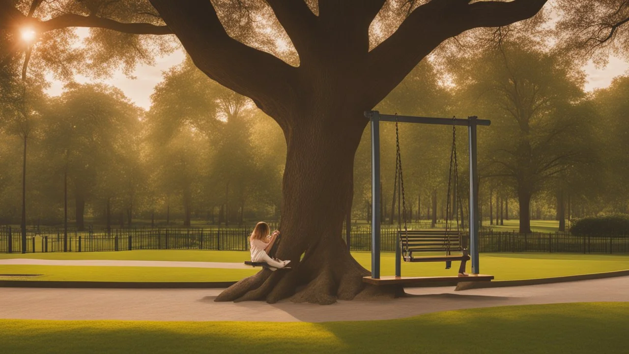 swing in the park