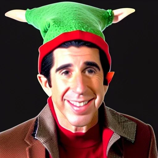 Arthur fonzarelli, elf hat, fonz, older, fonzie, brught green hat