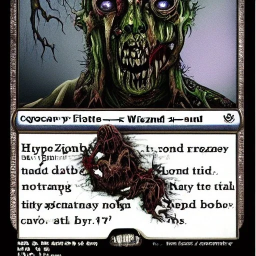 Hyper realistic rotting zombie night lord