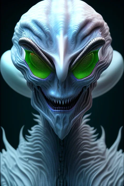 full bodied Phantom alien, 8k, finely detailed, photo realistic.