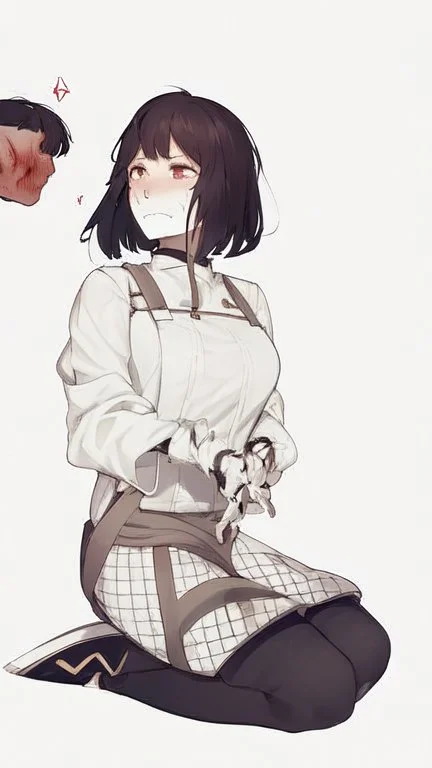 Babası için insan öldüren bir kız kanlı bir eldiven takıyor yüzü tedirgin