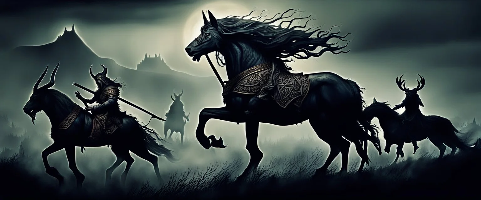 The Wild Hunt Norse Mythology for Smart People https://norse-mythology.org › th... · Oversett denne siden This spectral, nocturnal horde was the “Wild Hunt,” which was recorded in folklore all throughout ancient, medieval, and even early modern Europe.