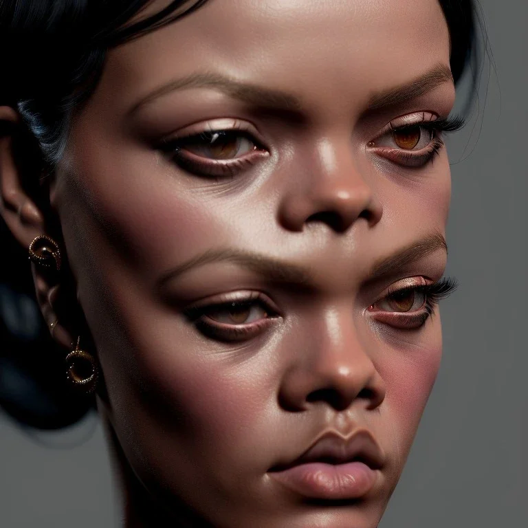 woman, rihanna, silk, 17th century, dark setting, insanely detailed, 16k resolution, perfect eyes, round pupil, cinematic smooth, intricate detail, painted Renaissance style