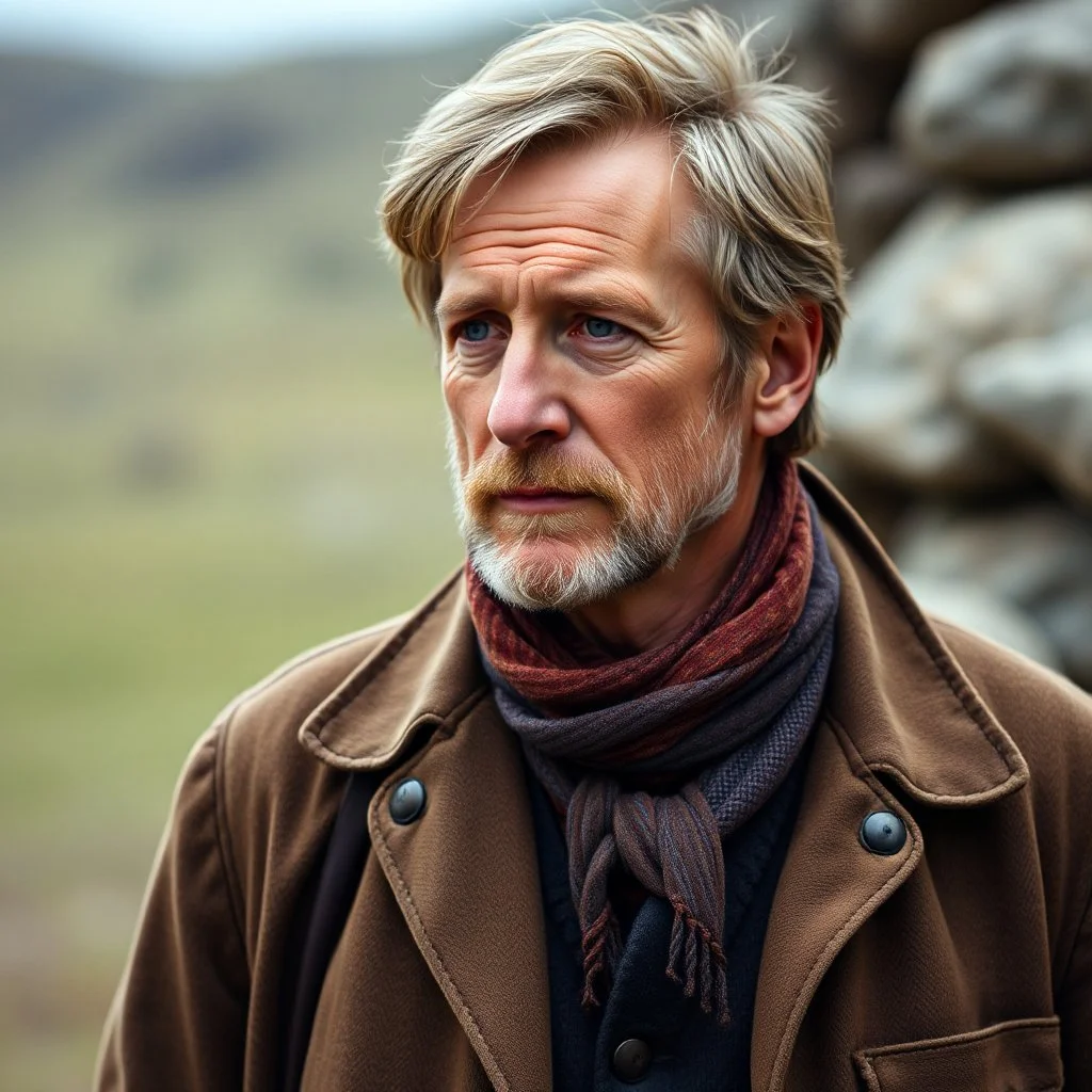 mads mikkelsen in middle age clothes