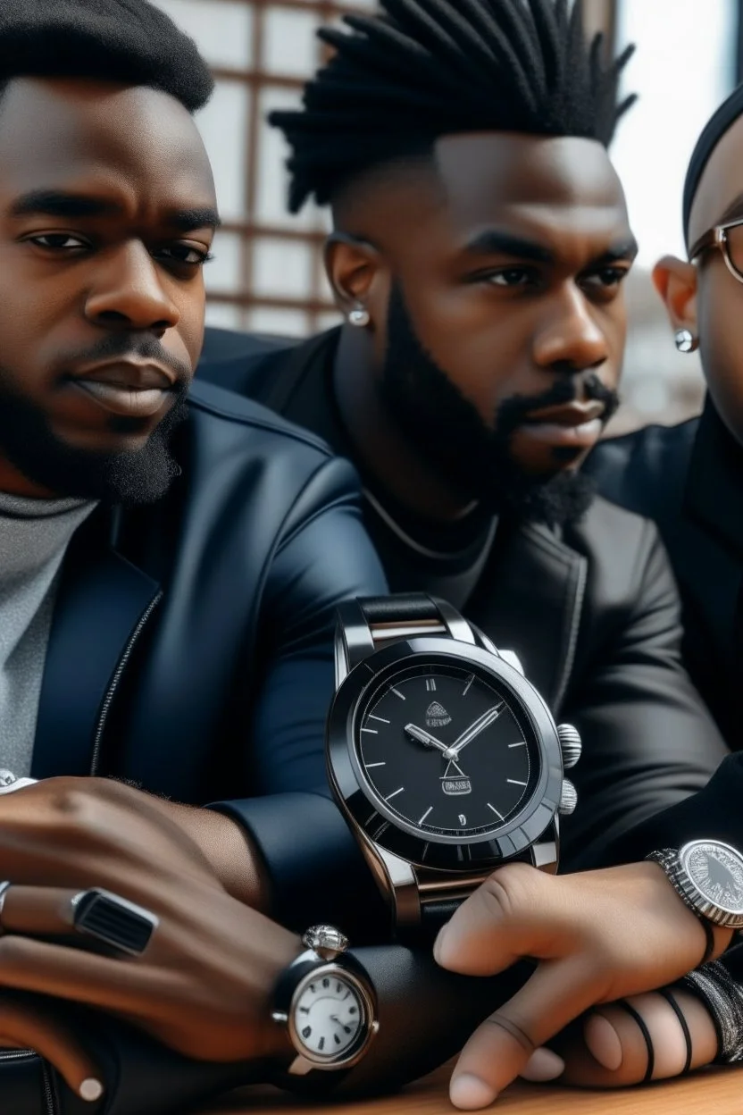 generate image of brand black owned watch companies which seem real for blog