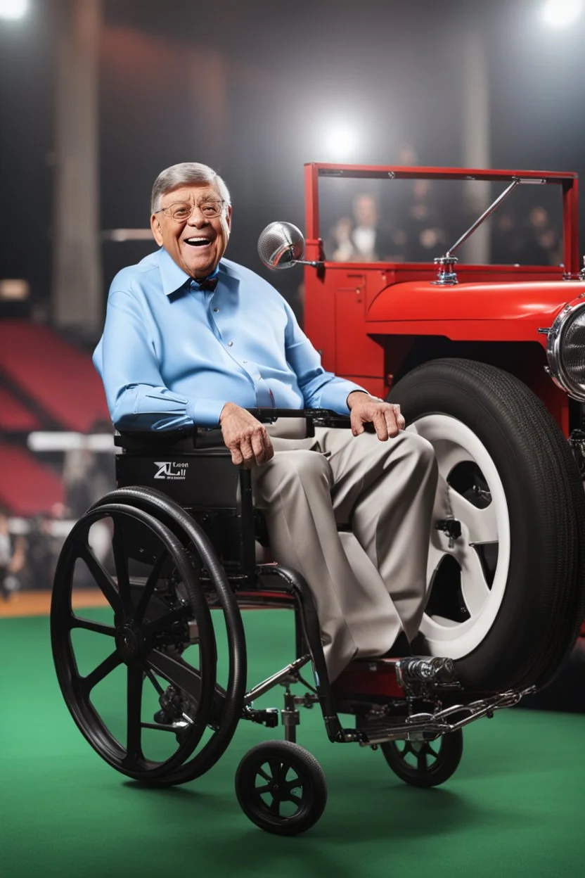 1920 x 1080, Realistic Stock Photo, Realism Engine, RealVis XL, Zavy Chroma XL, ProtoVision, Jerry Lewis on the Muscular Distrophy Telethon