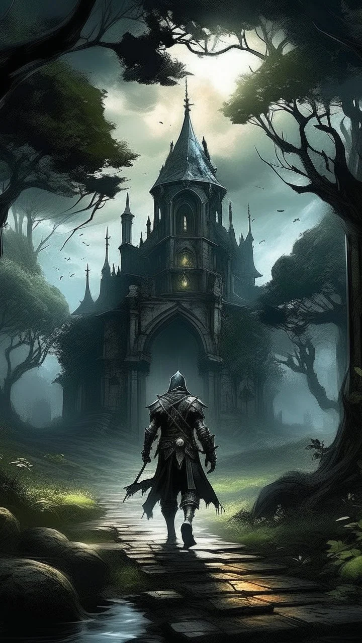 a strong warrior in a relic passed down through the generations, Alex embarks on a perilous journey to confront the darkness that holds Blackwood Manor in its grasp