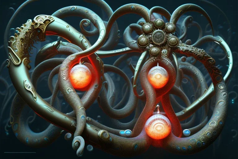 Spiritual Tentacles wrapping in people's time