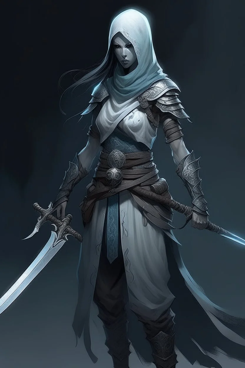 female ghost warrior