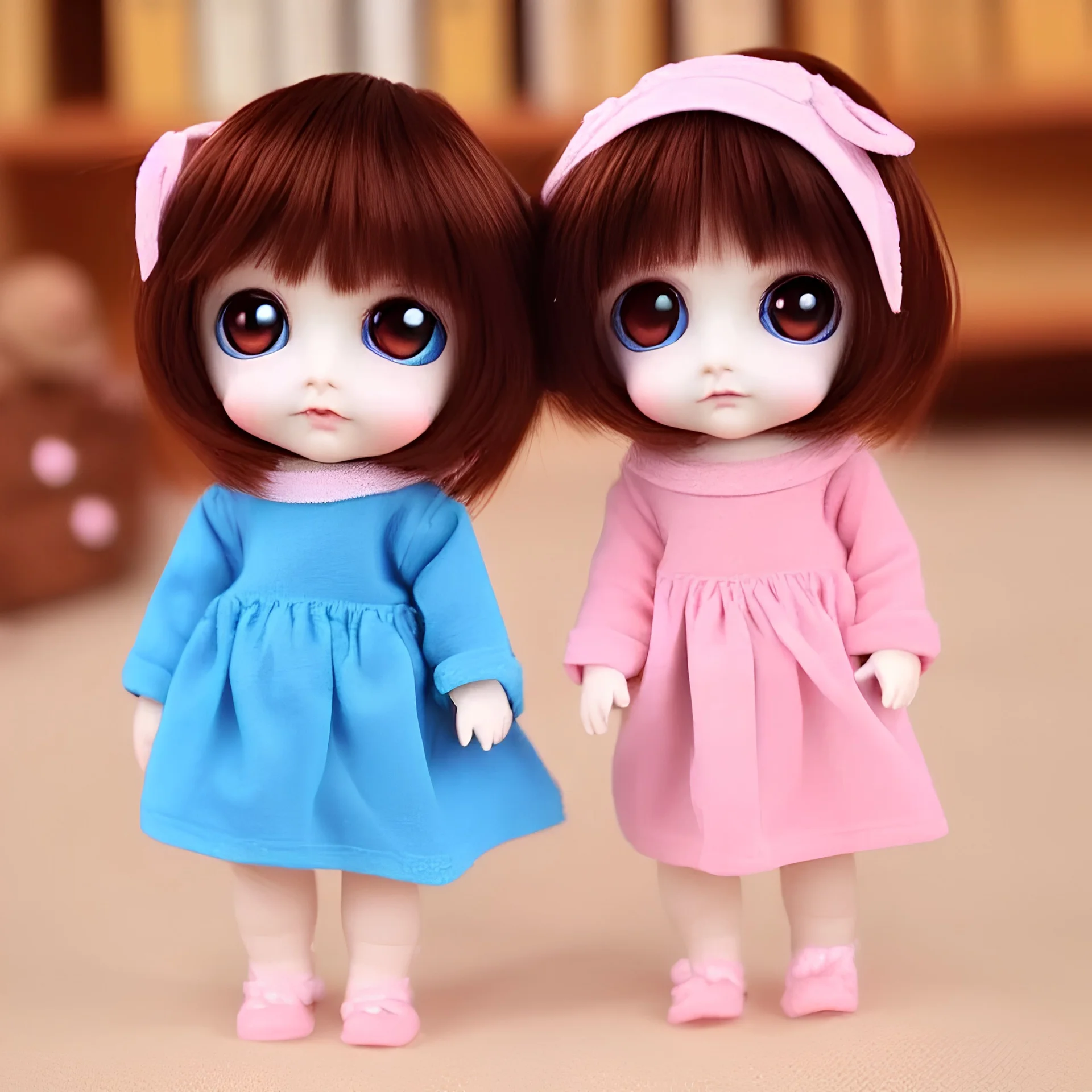 female baby cute collection collectible doll anime 3D