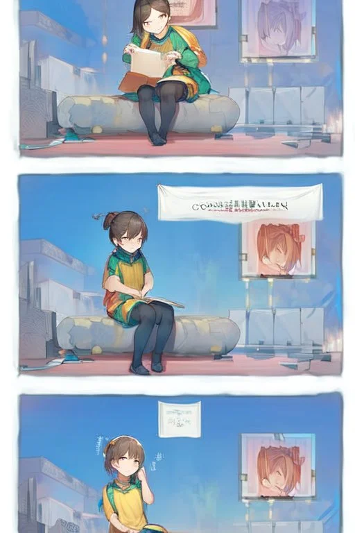 Image restoration and graphic transfer style