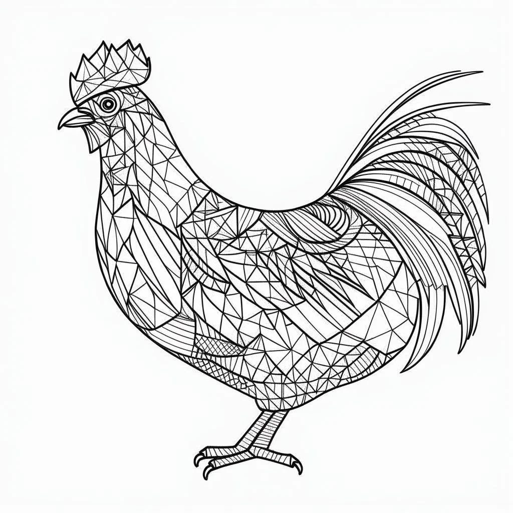 Hen, mandala, minimal lines, cartoon, white back ground color, real style, realistic, minimalistic, minimal black line art, line art, crisp line art, unique coloring sheet, outlined, outline, crisp, crisp line edges, illustration, thin lines, crisp clear lines, line art, clean line art, unique, 8k, amazing, masterpiece, no colors, no dark color, no black color, avoid thick black, minimalistic line edges, pure white back ground, image character full fit to page,