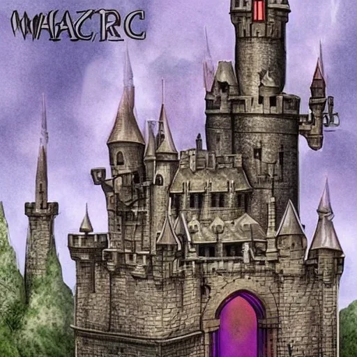 A magical canal city of wizards, witches and warlocks with a castle gothic style