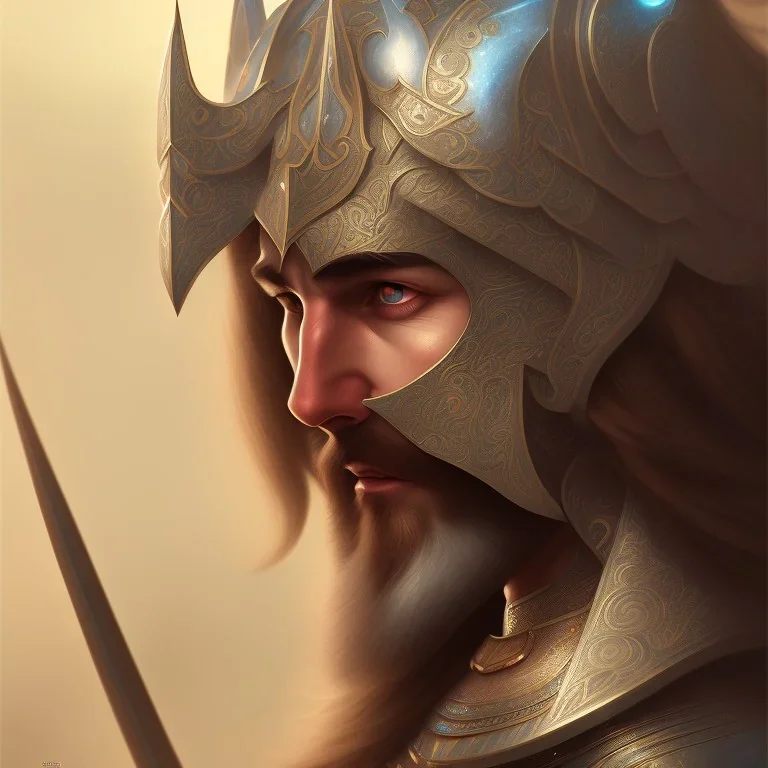 sango fantasy, fantasy magic, intricate, sharp focus, illustration, highly detailed, digital painting, concept art, matte, masterpiece head sexy front view Arabian Knight man