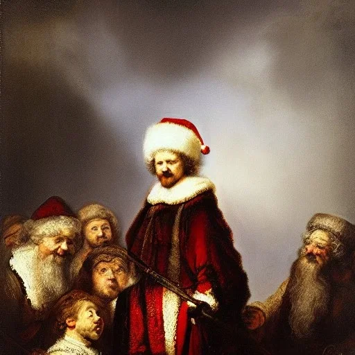 Rembrandt merry Christmas