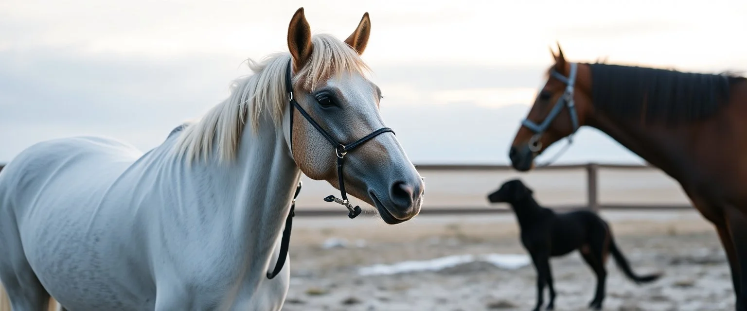 we absolutely should should mix horses and dogs scientist lab