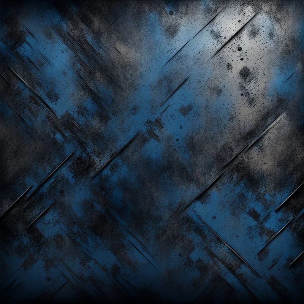 Hyper Realistic Navy-Blue-&-Black Grungy-Metallic-Background