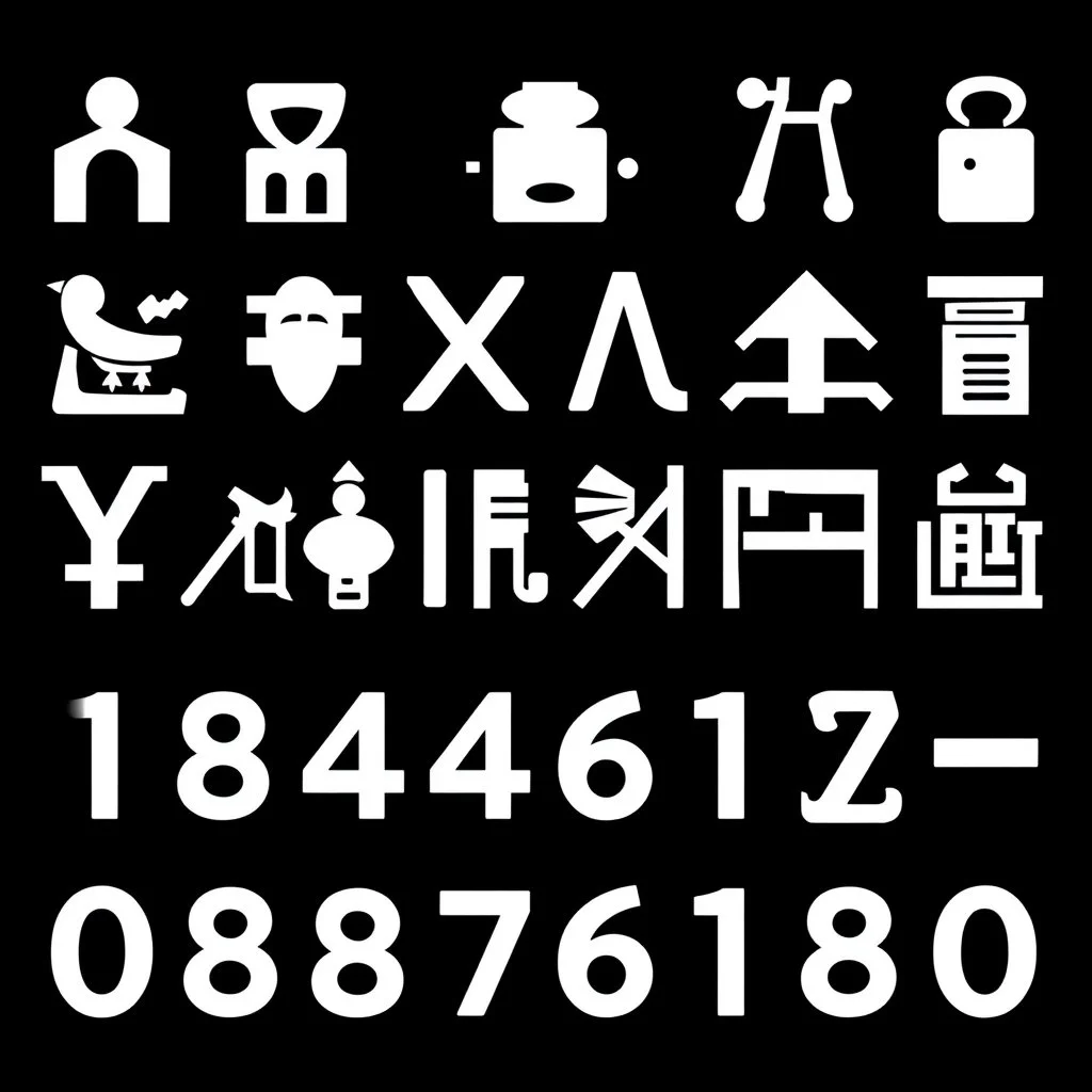 Hexadecimal hieroglyphics