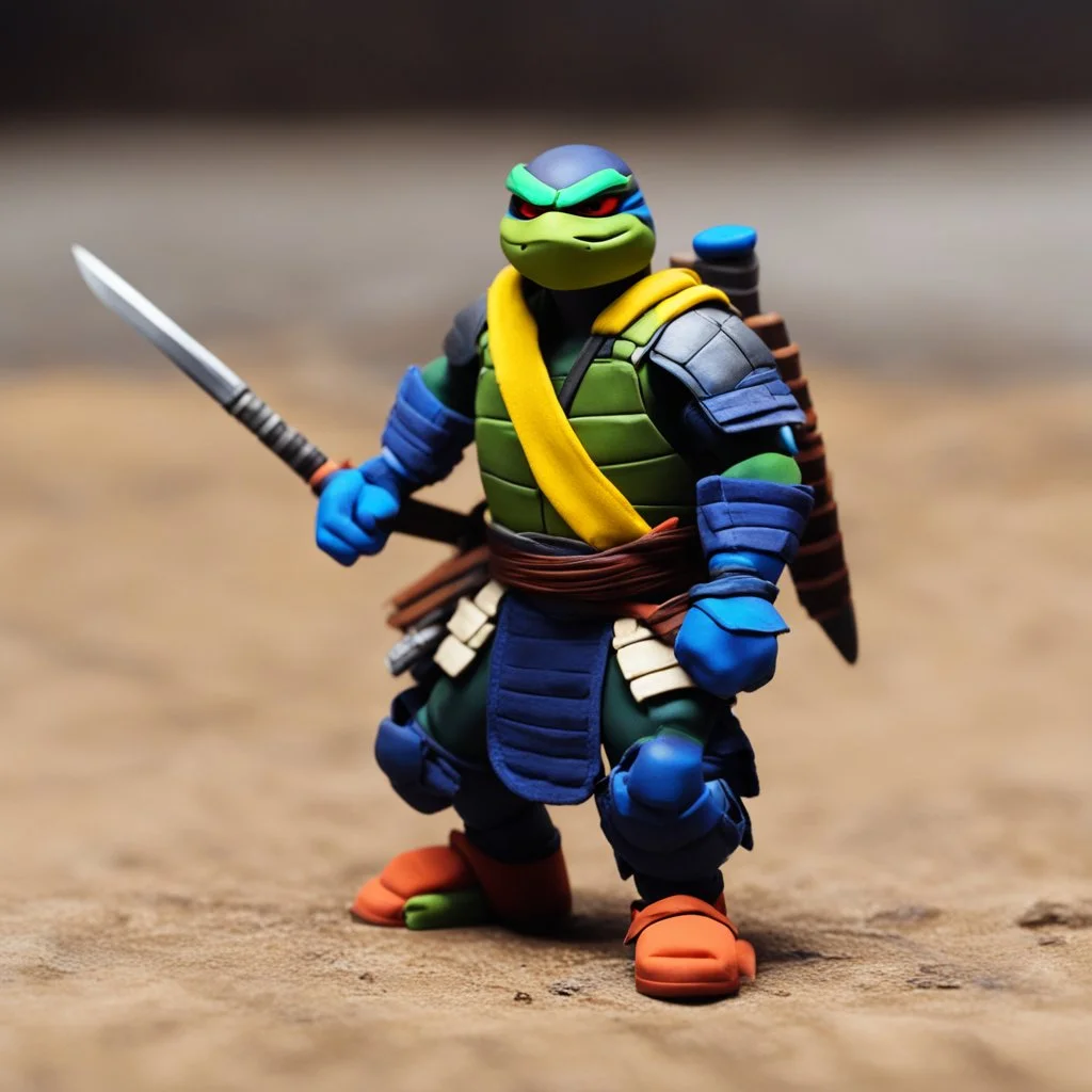 [Clay Animation] The Last Ronin: old TMNT