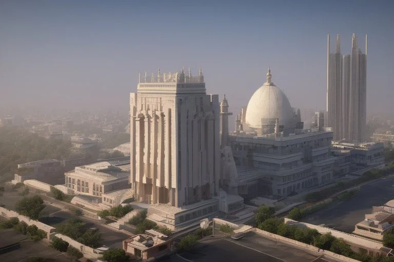 Unique building design for central bank of India. Make it world's tallest building