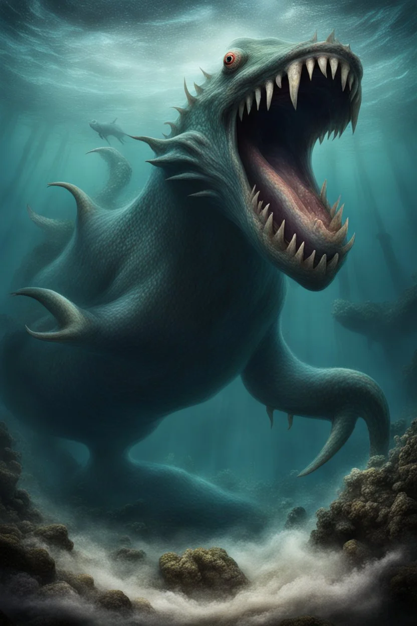 An undiscovered sea monster