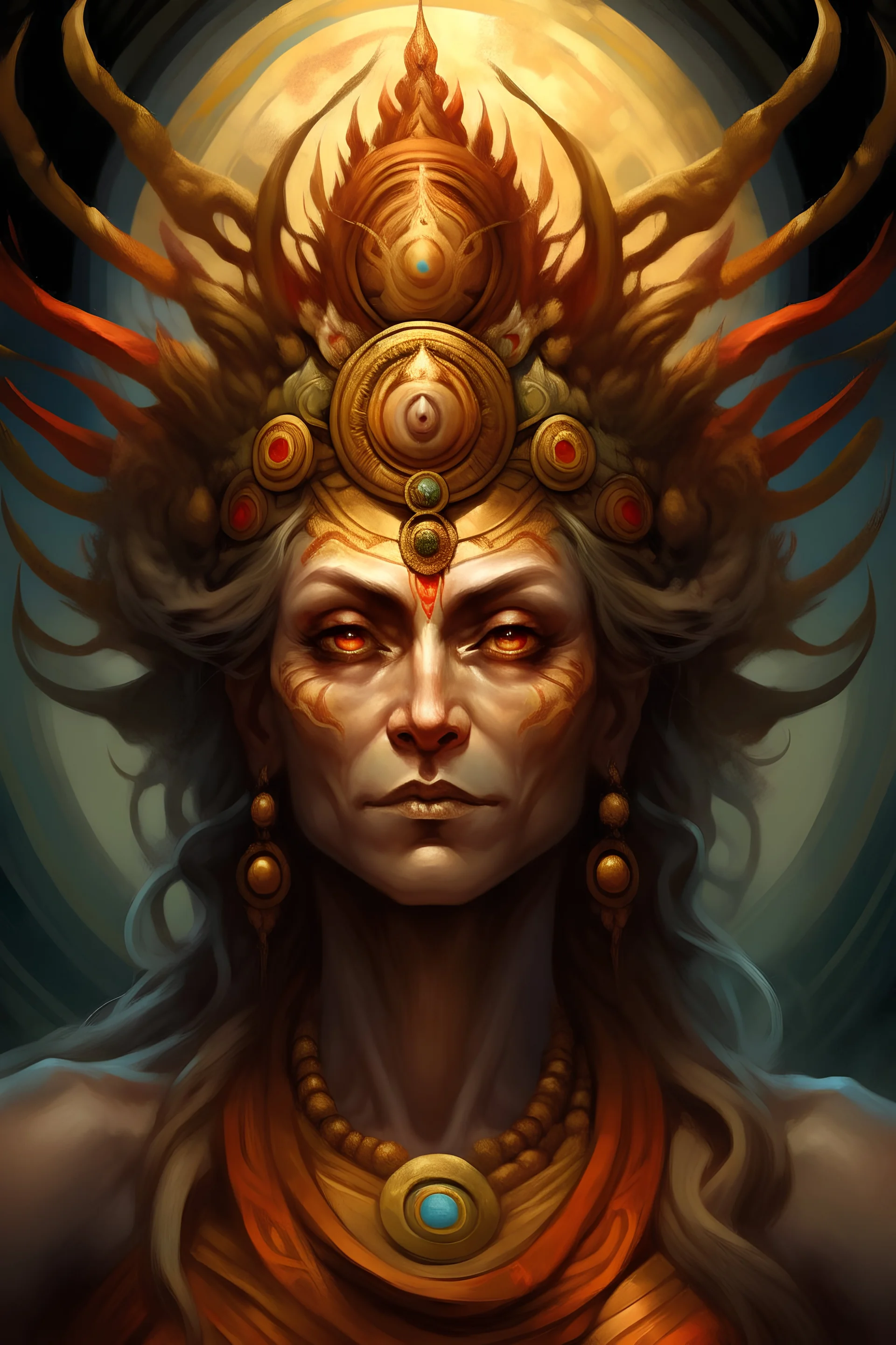 portrait of mother of the gods