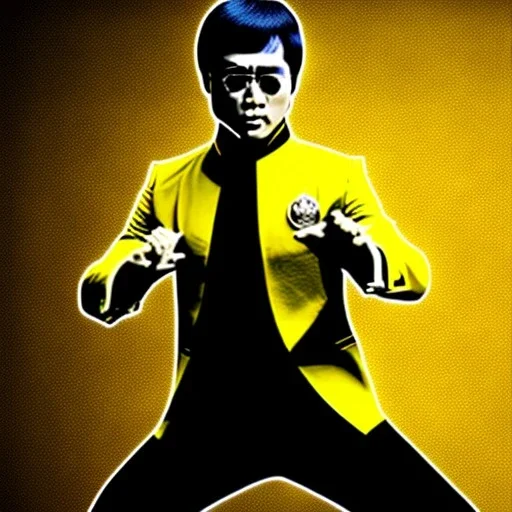 Bruce Lee yellow suit