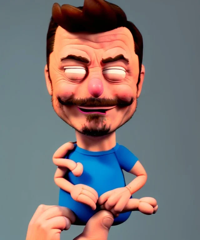 portrait, plasticine elon musk figure, cartoon, Seth MacFarlane style, hand made, family guy, minimal, black dress, photo studio, wide angle view, color background, color smoke, soft color, highly detailed, unreal engine 5, ray tracing, RTX, lumen lighting, ultra detail, volumetric lighting, 3d, high definition.