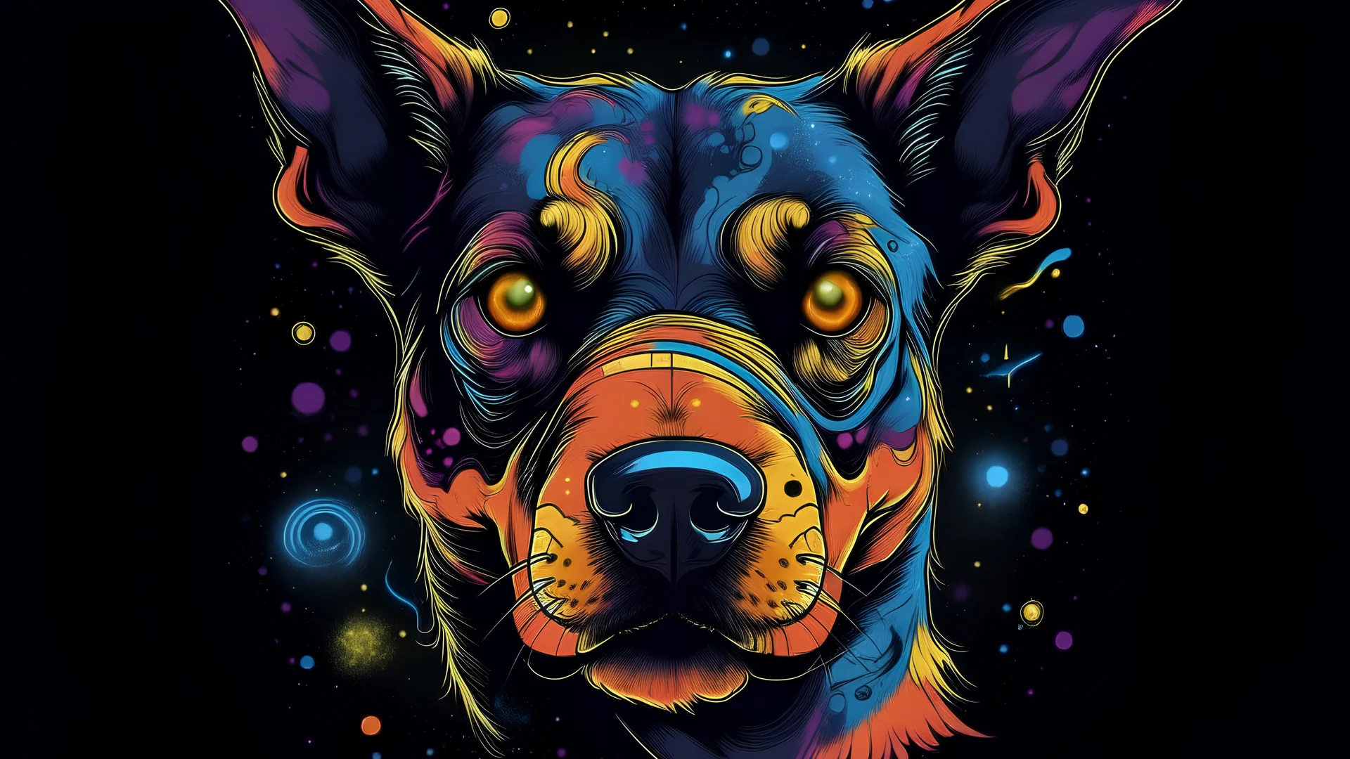 cosmic evil dog